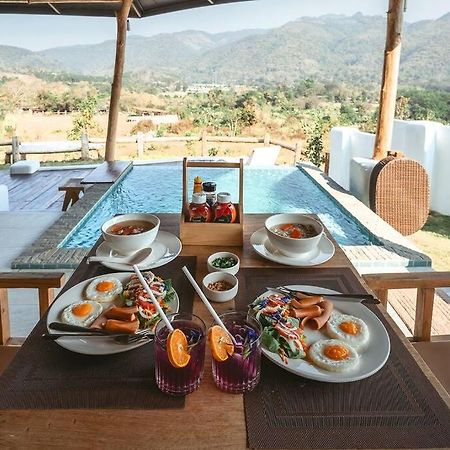 Elephantpoolvilla Maetang Chiangmai Ban Muang Kut Buitenkant foto