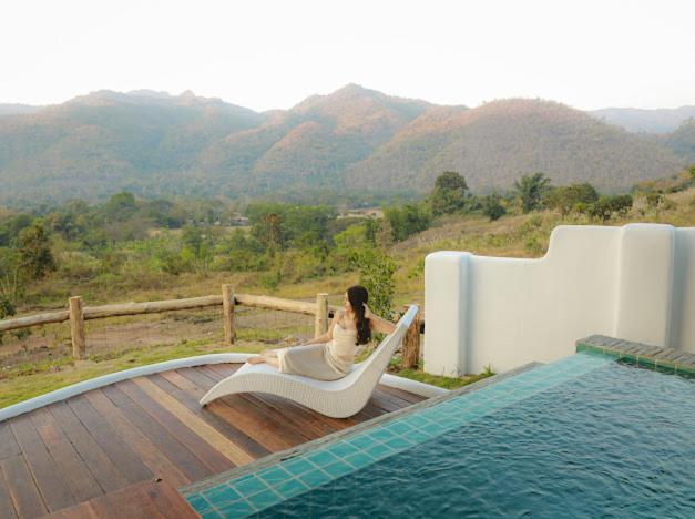 Elephantpoolvilla Maetang Chiangmai Ban Muang Kut Buitenkant foto