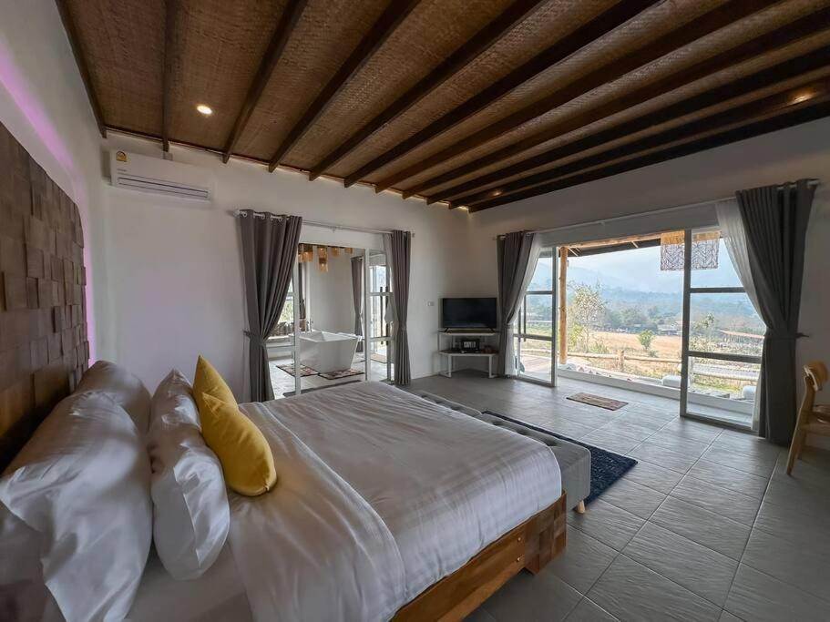 Elephantpoolvilla Maetang Chiangmai Ban Muang Kut Buitenkant foto