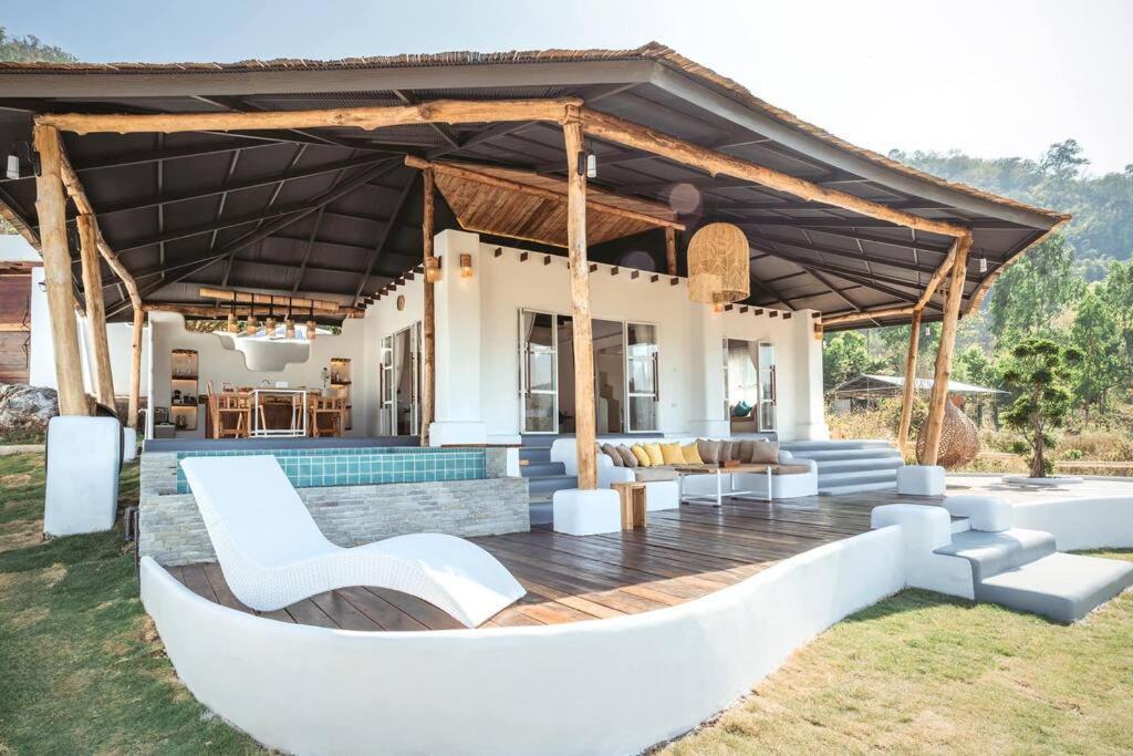 Elephantpoolvilla Maetang Chiangmai Ban Muang Kut Buitenkant foto